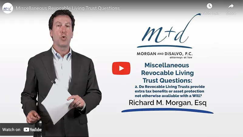 Miscellaneous Revocable Living Trust Questions