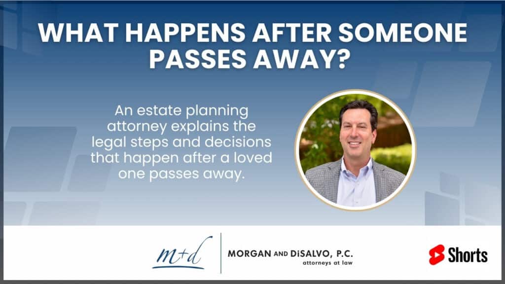 what happens after someone passes estate planning